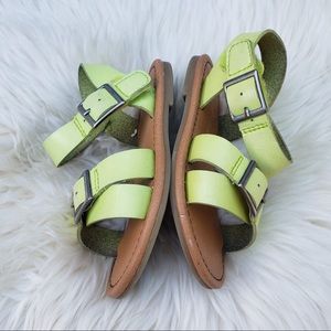 Cat & Jack Strapy Green Sandals Toddler